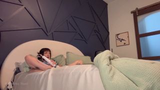 Natashanoel Stepsisnatashaa - I Was So Deep In Pleasure, Masturbating With My Wand In My Room Until I Noticed I Had Left - Vibrator-2