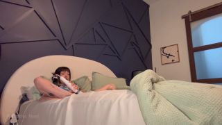 Natashanoel Stepsisnatashaa - I Was So Deep In Pleasure, Masturbating With My Wand In My Room Until I Noticed I Had Left - Vibrator-3