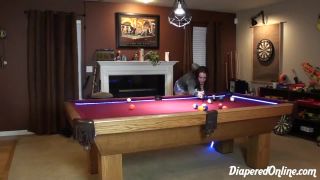 DiaperedonlineAlisha Alisha Playing Pool-1