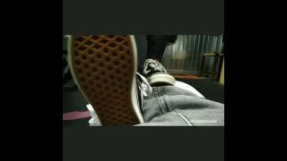 Feet trample femdom and ballting vans sneakers(porn)-3