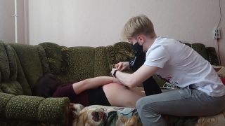 online video 4 Girl in heels spanked and gagged, actress femdom on bdsm porn -5