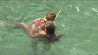 Incredible naked girl takes a swim-6