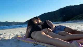 Verified Amateurs HOT couple on the beach-6