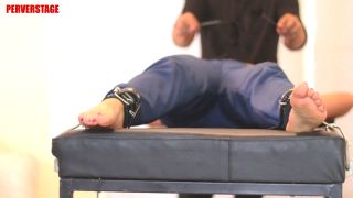 Perverstage Aura writhing with laughter (BDSM porn)-3
