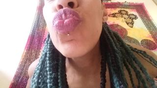GoldenLace My big mouth and juicy fat tongue - Spit Fetish-1