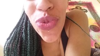 GoldenLace My big mouth and juicy fat tongue - Spit Fetish-7