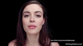 Anne Hathaway JOI Cum Beg Solo Trailer Fantasy Role Play-4