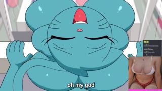 Wuthering Waves Reacting to Nicole Shopping Trip  The Amazing World of Gumball Hentai-7