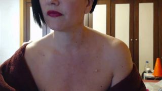 Queenvivian With Saggy Tits Self Vaginal Fisting Homemade...-1