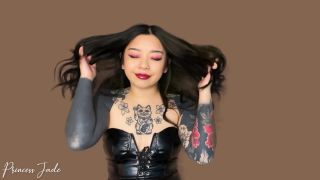 Princess Jade - Waste Stroking Waste Face JOI-9