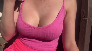Artemisia Love - Italian Big Tits Artemisia Love Hot Solo Smoking Session and boobs bouncing OF@ArtemisiaLove101-2