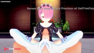 [GetFreeDays.com] Ram from ReZero Gives You A Footjob Hentai POV Sex Video May 2023-6