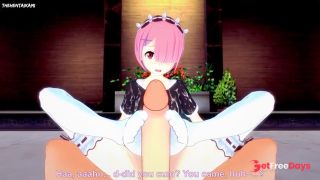 [GetFreeDays.com] Ram from ReZero Gives You A Footjob Hentai POV Sex Video May 2023-7