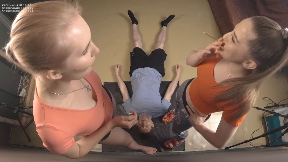 [K2S.CLUB] Wildcats - Do You Want Two Beautiful Girls To Spit On You Lie Down In Front Of Us And Catch Every Drop - 4K 2160P