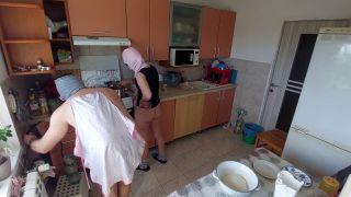 Muceas - Amateur couple having fun naked in the kitchen-0