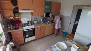 Muceas - Amateur couple having fun naked in the kitchen-8