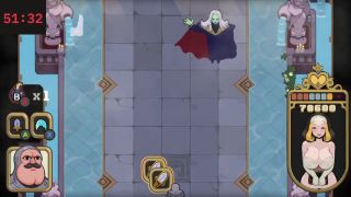 Cartoon Juno Plays ButtKnight Speedrun Hard Mode, Stages 1-4-4