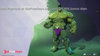 Muscular Hulk Mod  Marvel Rivals Season 2 Mod Game Play-1