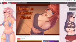 [GetFreeDays.com] HAREM In Another World  Hentai Game  Ep.12 HUGE FACIAL and accidental BONER  Adult Stream November 2022-9