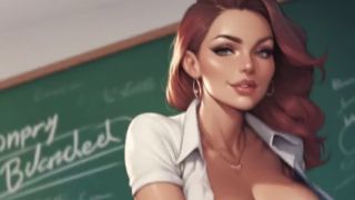 TanisaXo - Indian Hot Teacher Fucked Hard by Male Professor in Classroom-9