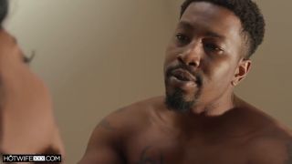 Black Ebony Milf is Tired of Husbands White Man Dick-1