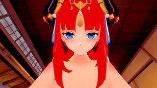 Wet Waifus - Nilou Dances all around your Cock - Genshin Impact Sex-3