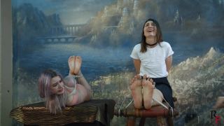 RF MOVIES - Maya's Feet Punishment And Tightly Hogtied Astrid Like A Piece Of.-3