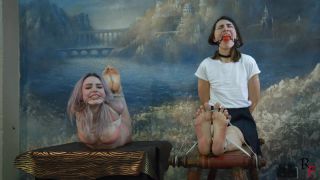 RF MOVIES - Maya's Feet Punishment And Tightly Hogtied Astrid Like A Piece Of.-7