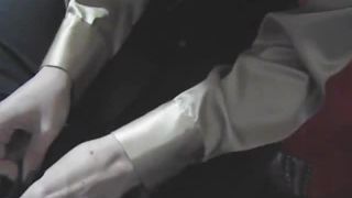 free video 11 evil femdom Gold Satin POV, fetish on fetish porn-2