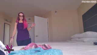 adult xxx clip 26 rubber glove fetish SpoiledMeanMYLFS - Humiliating The Panty Sniffer, foot slave training on fetish porn-0