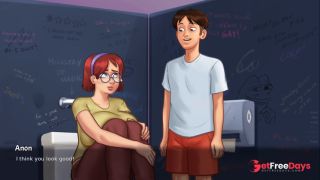 Judith and Melody HUGE Tits in Summertime Saga-3