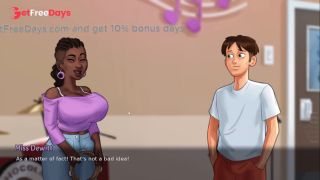 Judith and Melody HUGE Tits in Summertime Saga-8