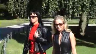 xxx video clip 10 FetishLady Anja_079 - latex and leather - fetish porn femdom outdoor-3