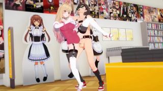 Cartoon Marin Kitagawa Fucked In Manga Store in school uniform HMV-1