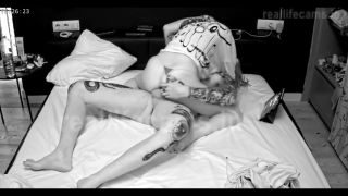 Reallifecam - Honny And Demian Legs Wide Spread Hot Sex In The Dark 25.06.2024 - SD 480P-6