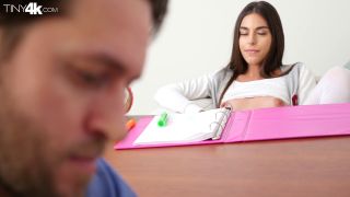 Petite Schoolgirl Arielle Faye Seduces The Principal To Fuck-1