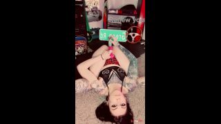 [GetFreeDays.com] Flexible tattooed girl gets off with her feet Adult Stream March 2023-6