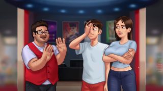 New XXX Games - Jenny Came To My Room In The Middle Of The Night After We Got Back From The Theater -Summertime Saga-4