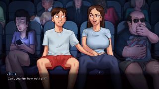 New XXX Games - Jenny Came To My Room In The Middle Of The Night After We Got Back From The Theater -Summertime Saga-6