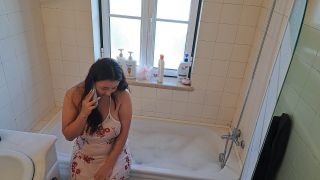 Latina Wife Calls Handyman To Fix The Hot Tub 1080p-3