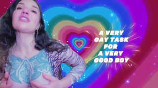 giaisabellaxx H265 Gay Encouragement for Bi Curious Bitch Boy-8