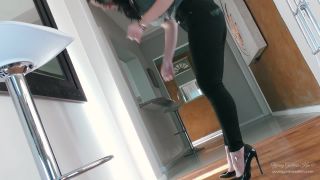 adult video 20 femdom gagged Young Goddess Kim - Caged Foot Bitch, young goddess kim on femdom porn-6