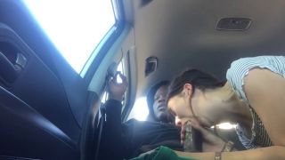Natalie Brooks Sucks a Cock In The Car Onlyfans (Amateur porn)-3