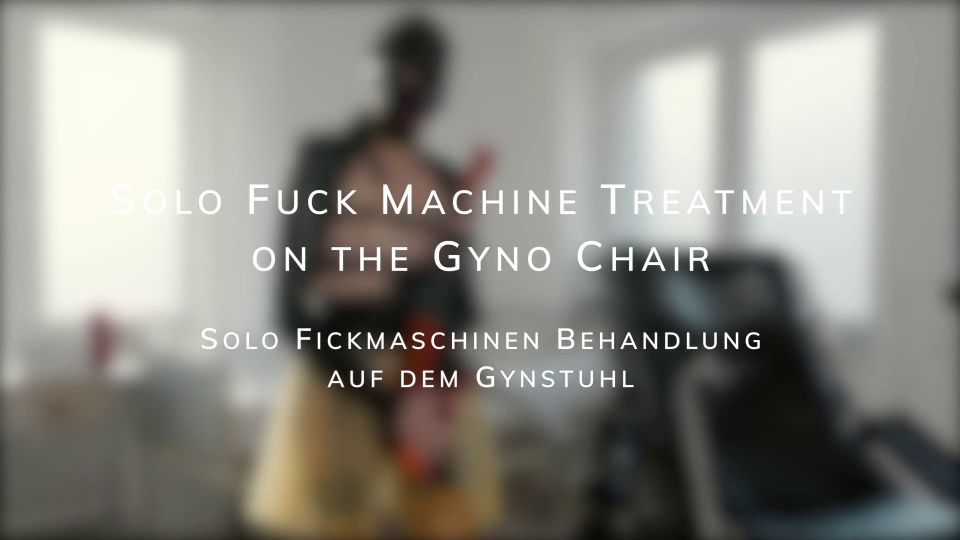 [GetFreeDays.com] Solo fuck machine treant on the gyno chair german medical porn latex cosplay porn