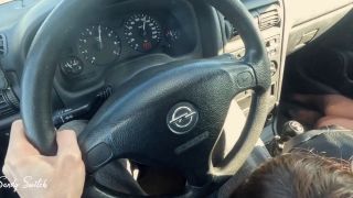 Paul Kovacs,Sandy Switch - Pretty hitchhiker seduces driver and gives blowjob at 93 mph-4