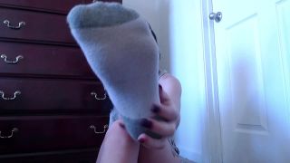 xxx clip 47 femdom fetish Venus Venerous – JOI and CEI to My Socked Feet, humiliation on femdom porn-2