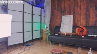 Mollyflwers Mollyflwers Performs a Live Stream in Sexy Lingerie and White Stockings Playing with Her Pussy and Asshole with Sex Toys Mature-5