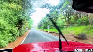  dildo Mia Z, Mags Mia Z and Mags Lesbian Sex In The Back Of Their SUV-3