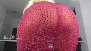 Online tube Wow Arielle - Peak Up My Dress Ass Tease - Valentines Day-3