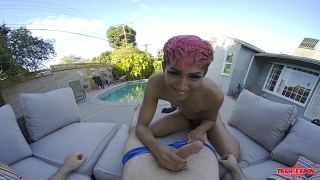 xxx video clip 40  Pixi Lust in In The Pink!, shemales on shemale porn-1